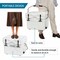 Portable 16 Quart Insulated Cooler 24 Can Capacity with Cup Holders